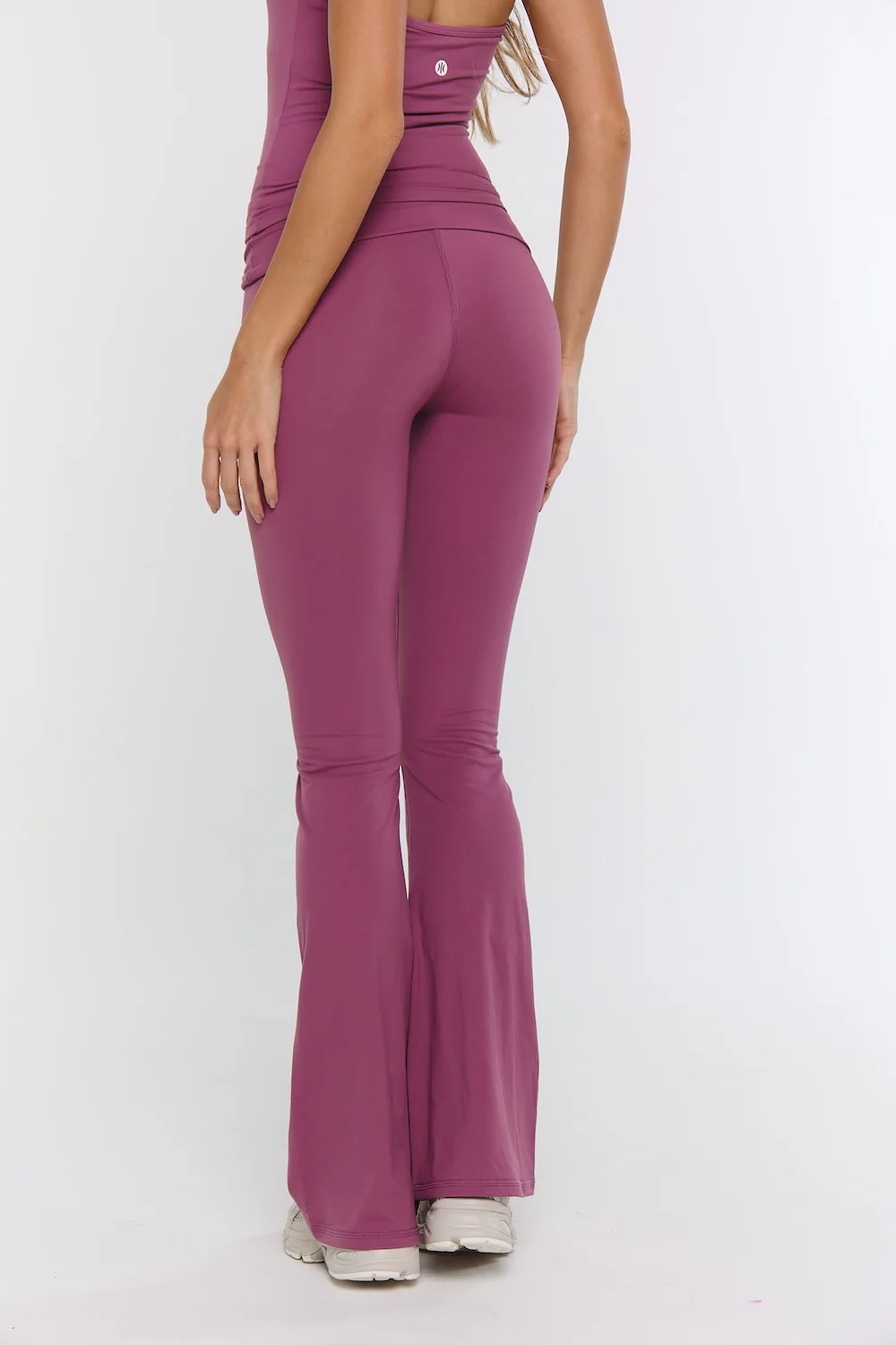 Astoria Airvíve Foldover Flare Legging - Sugarplum - Image 2