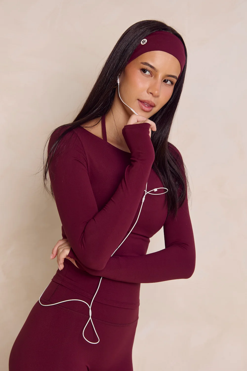 Astoria Airvíve Headband - Burgundy - Image 2