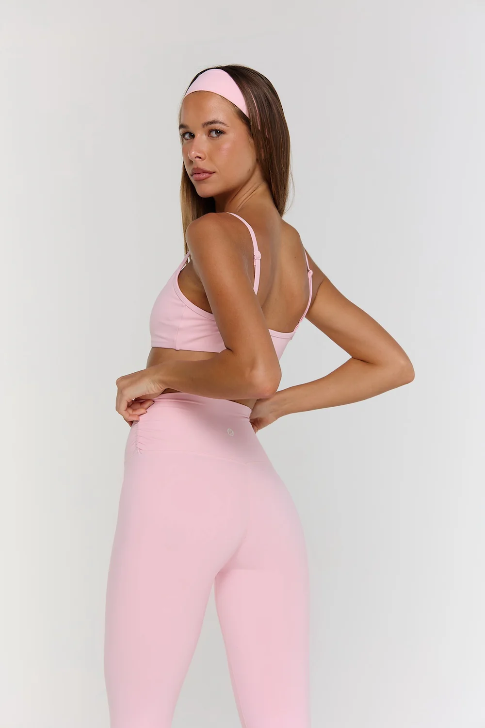 Astoria Airvíve Ruched Legging - Sweetheart Pink - Image 5