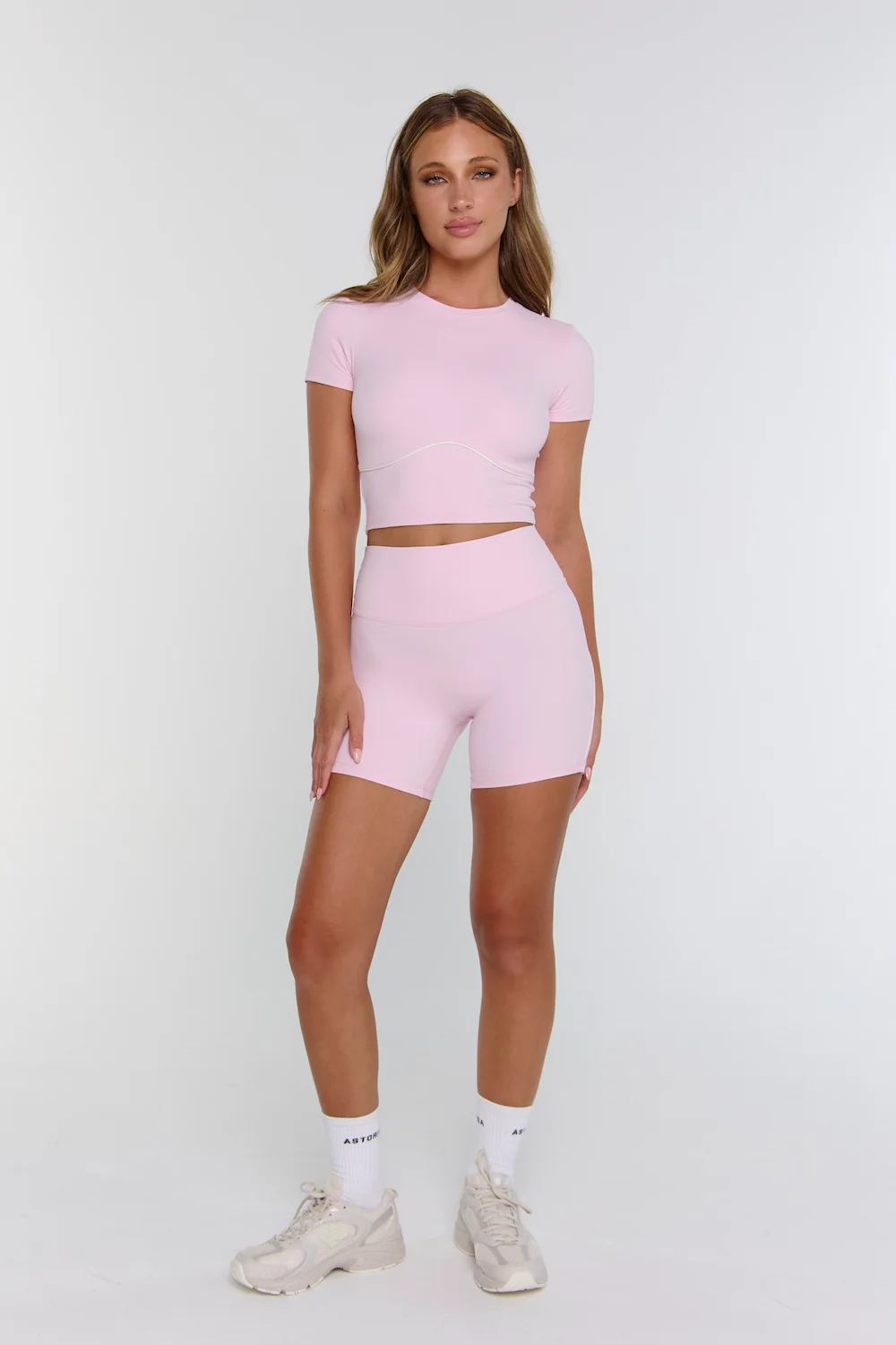 Astoria Airvíve Short - Pink/Cream - Image 2