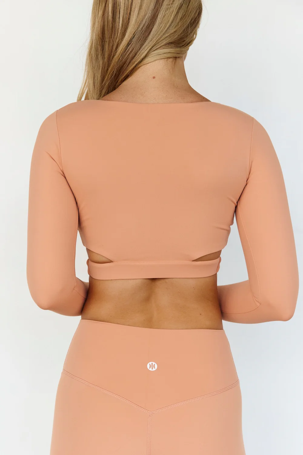 Astoria BALANCE Crossover Sleeve Crop - Spice - Image 2