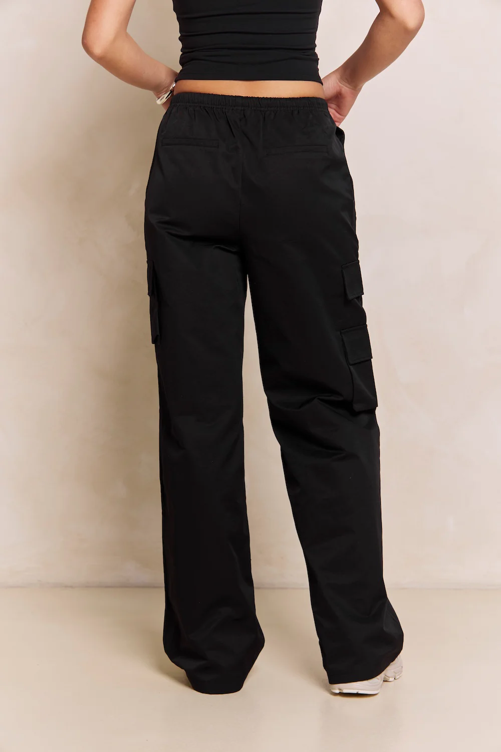 Astoria Cargo Pant - Black - Image 3