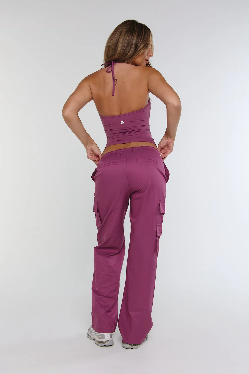 Astoria Cargo Pant - Sugarplum - Image 4