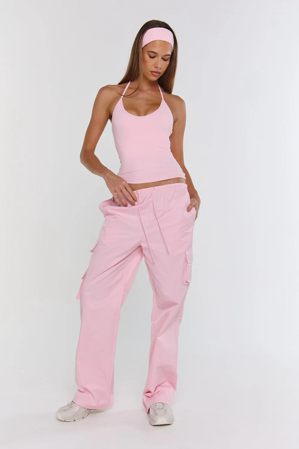 Astoria Cargo Pant - Sweetheart Pink - Image 4
