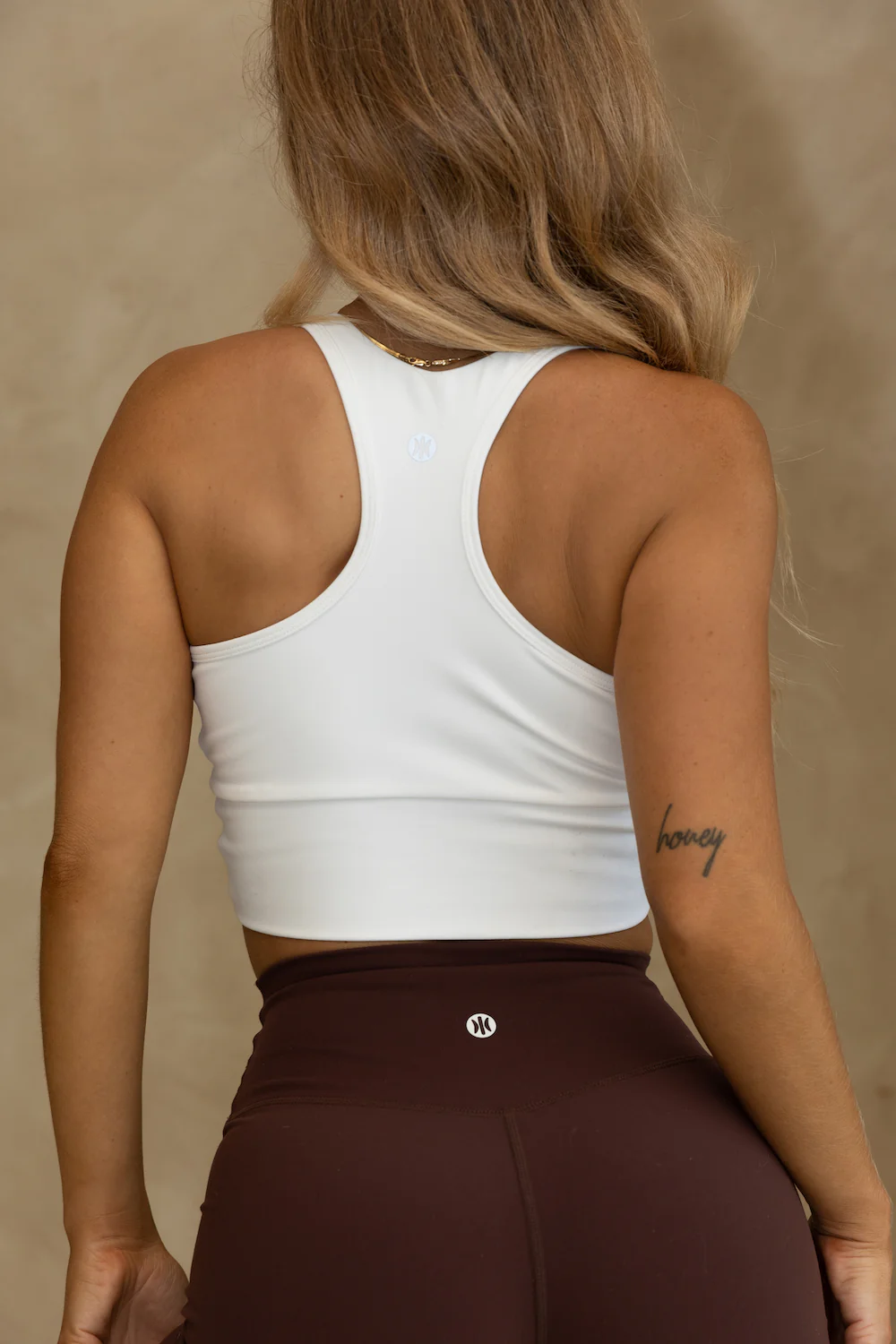 Astoria LIVE LUXE Front Crossed Crop - White - Image 3