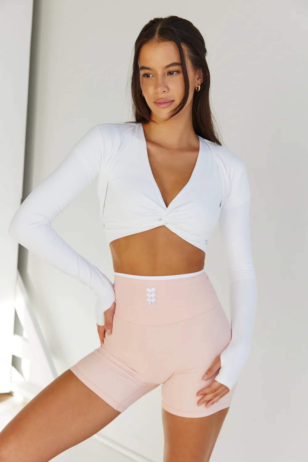 Astoria LIVE LUXE Shrug - White - Image 3