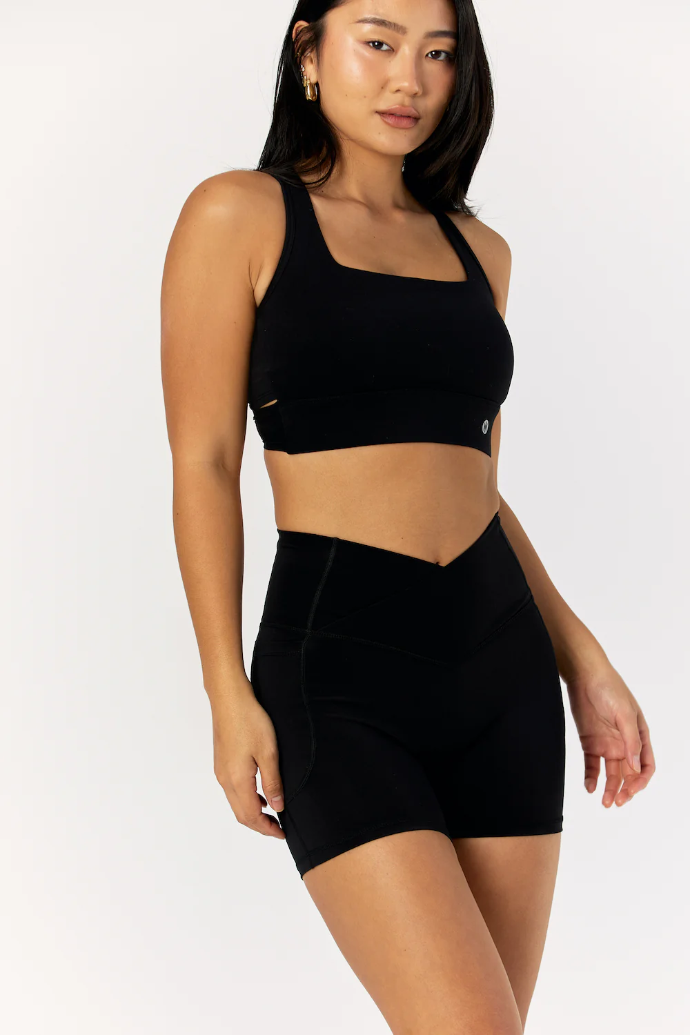 Astoria LIVE LUXE Square Neck Crop - Black - Image 4