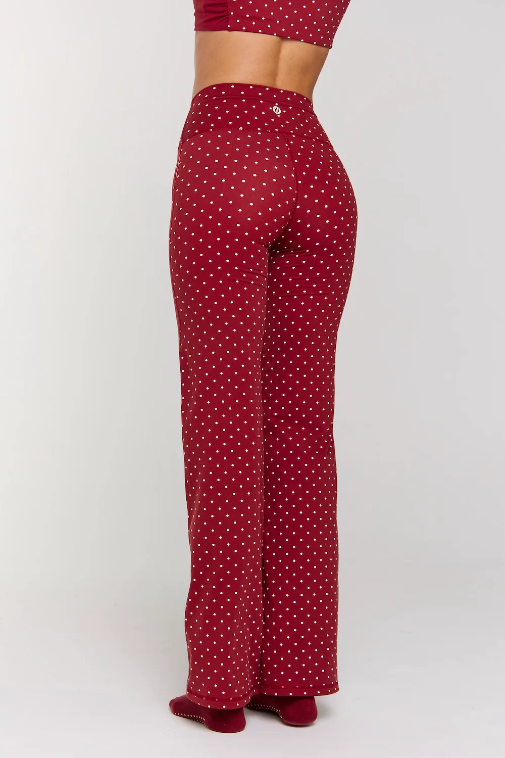 Astoria LUXE BALANCE Straight Legging - Merlot Polka - Image 2