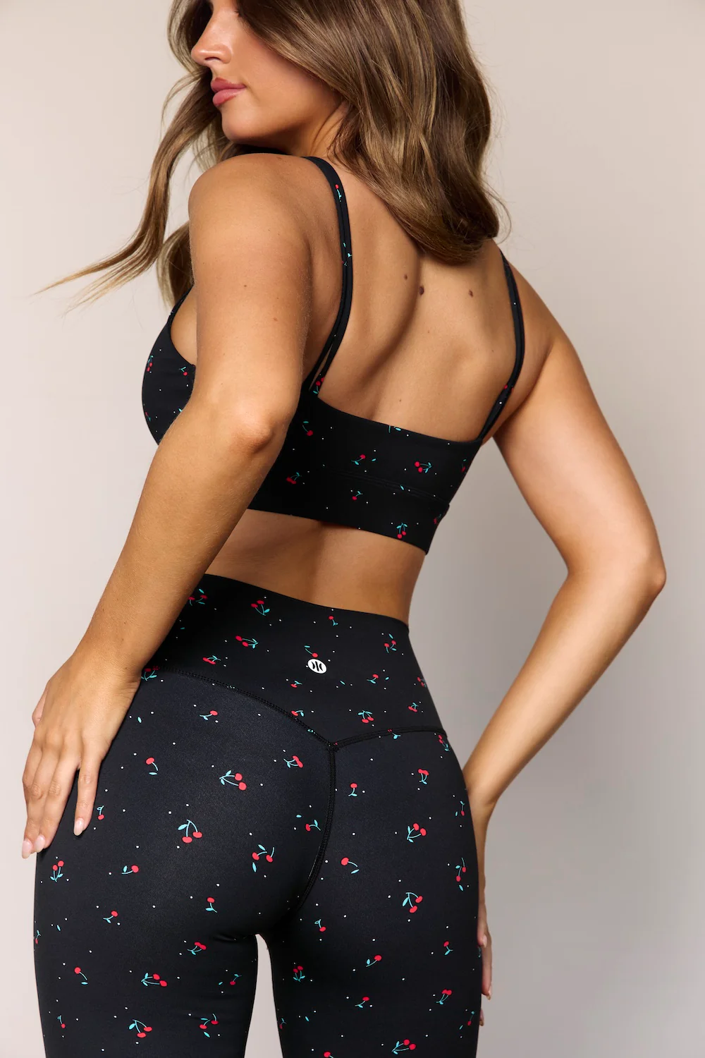 Astoria LUXE BLOSSOM Sports Bra - Black Cherry - Image 2