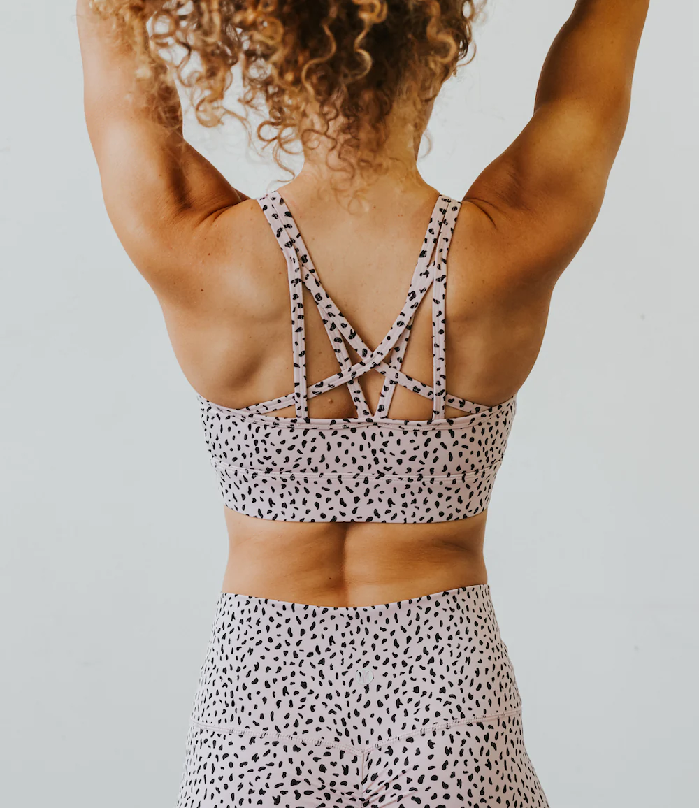 Astoria LUXE IGNITE Sports Bra - Beige Speckle - Image 4