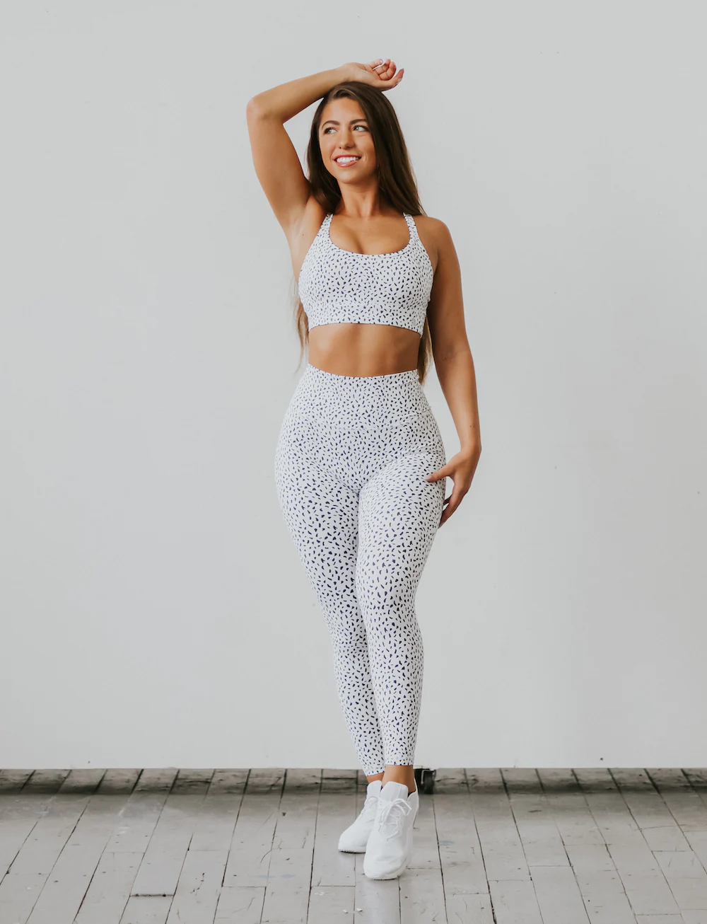 Astoria LUXE IGNITE Sports Bra - White Speckle - Image 3