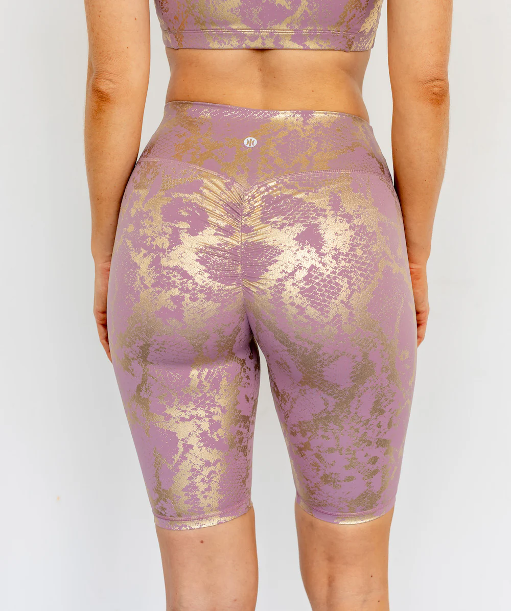 Astoria LUXE METALLIC Series Short - Mauve - Image 3