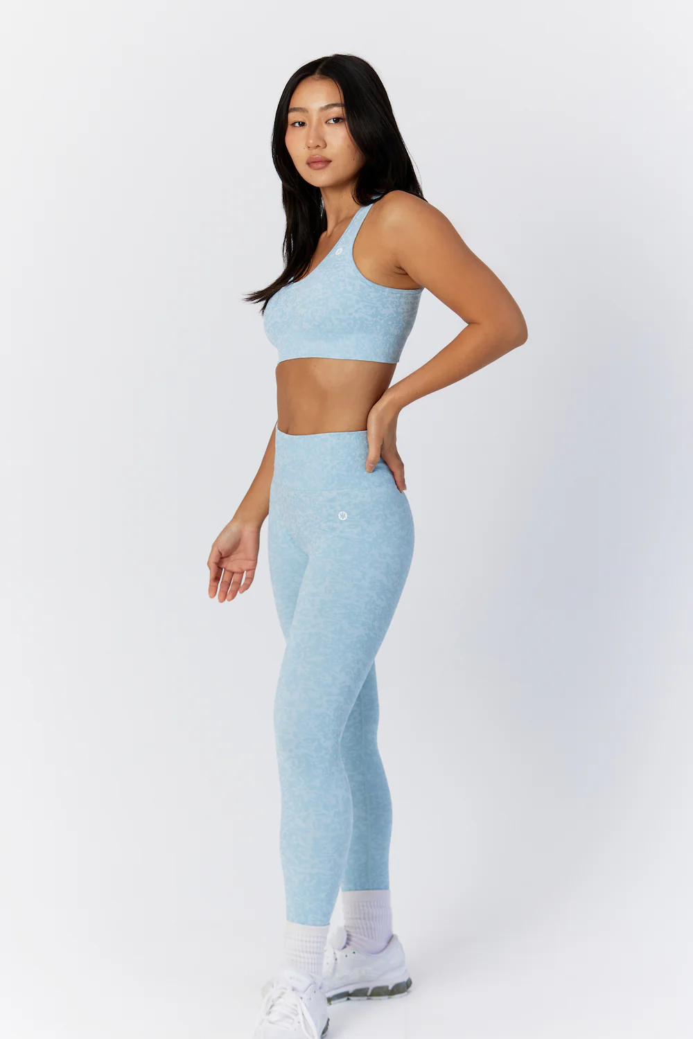 Astoria RISE Seamless Legging - Baby Blue - Image 2