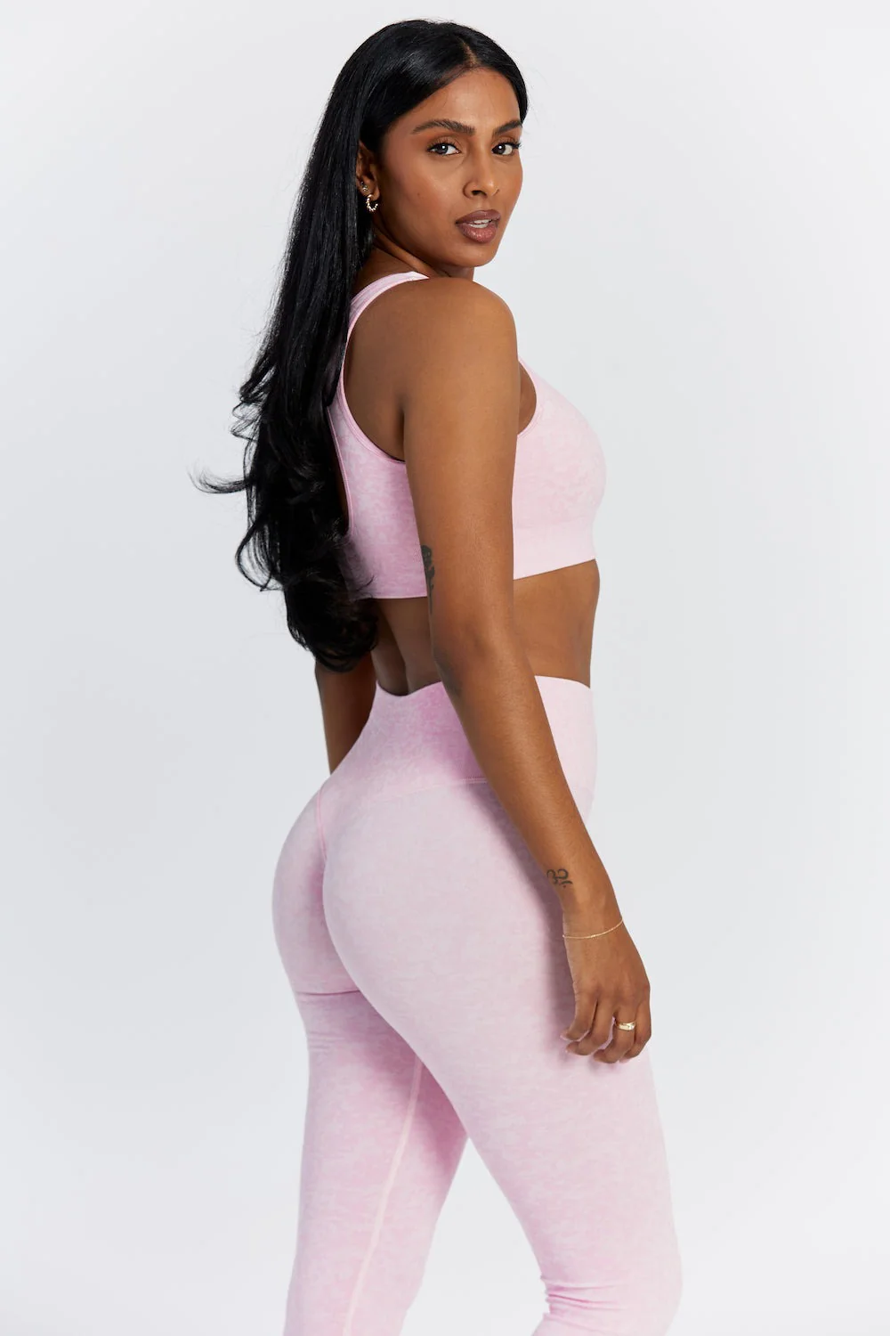 Astoria RISE Seamless Legging - Baby Pink - Image 2