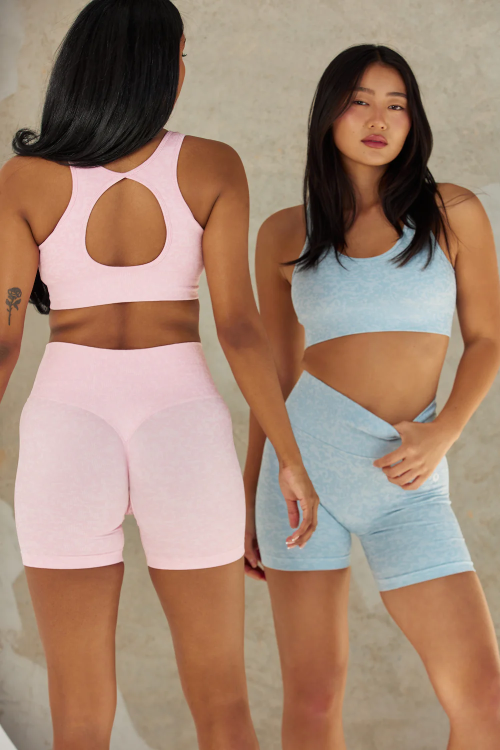 Astoria RISE Seamless Sports Bra - Baby Blue - Image 4