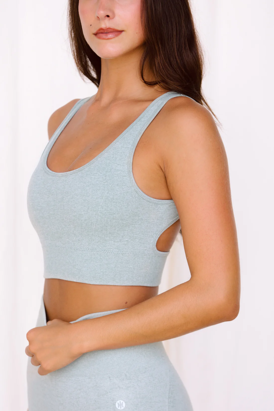 Astoria VELOCITY Seamless Sports Crop - Matcha - Image 6